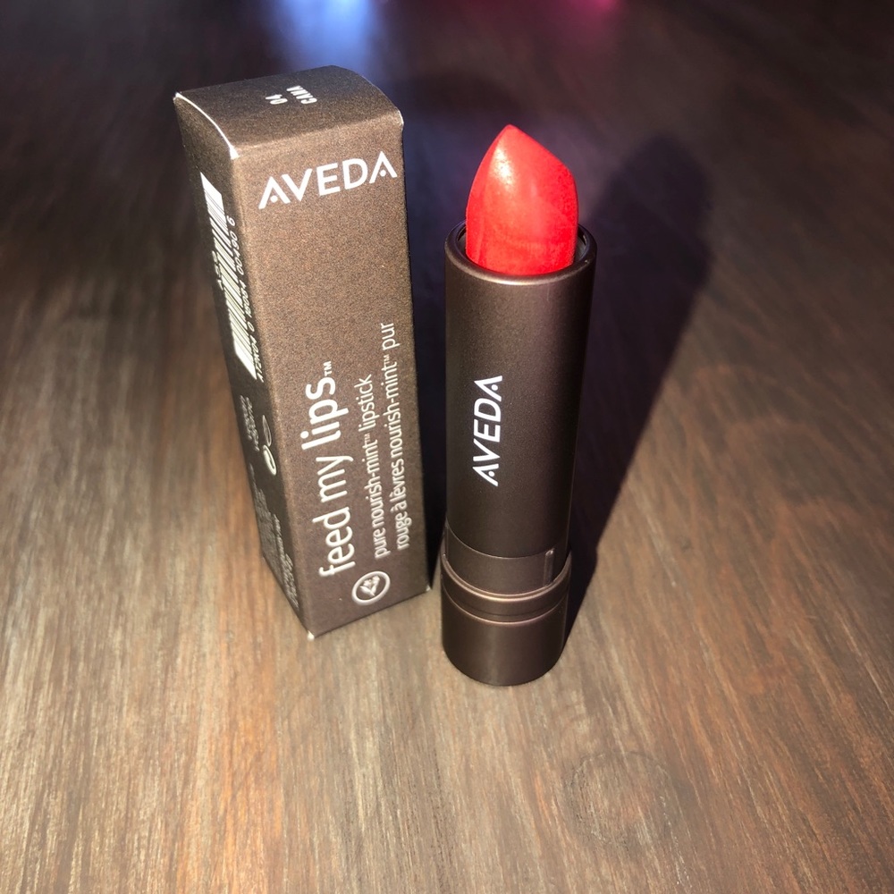 Brand new in box Aveda Feed My Lips Pure Nourish-mint lipstick| Shade Cana|